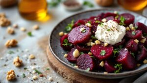 Burak pieczony z kozim serem: danie, które obniża ciśnienie i zajmuje 10 minut przygotowań