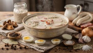 Żurek na zakwasie babci: jeden składnik sprawia, że smak jest głęboki i wyrazisty