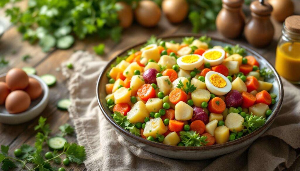 Sałatka jarzynowa na Wielkanoc: ten jeden krok sprawia, że warzywa nie rozpadają się na talerzu