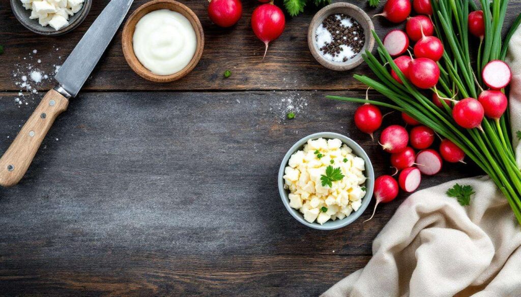 Ser biały z rzodkiewką i szczypiorkiem: 5 minut i gotowa pasta na Wielkanoc