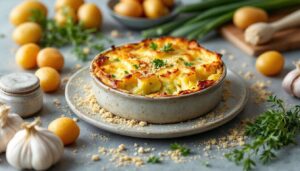 Zapiekanka z porów i ziemniaków na post. Sycąca, prosta i kosztuje mniej niż 8 zł