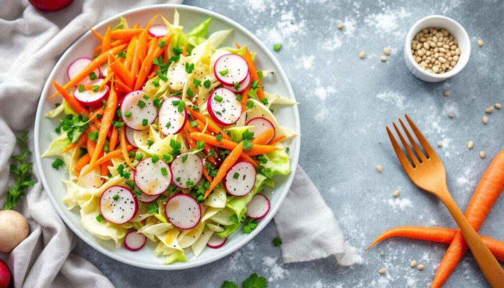 Wiosenna sałatka z młodą kapustą: 3 minuty przygotowania i zero gotowania