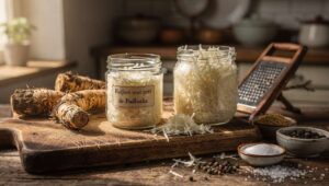 Gotowy chrzan z Pudliszki kontra domowy: który jest ostrzejszy i zdrowszy?