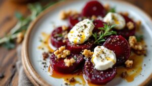 Burak pieczony z kozim serem: danie, które obniża ciśnienie i zajmuje 10 minut przygotowań