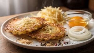 Placki ziemniaczane bez mąki i bez tłuszczu: przepis, który podbija polskie kuchnie