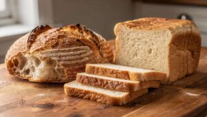 Chleb na zakwasie a pieczywo tostowe: który bardziej podnosi cukier we krwi?