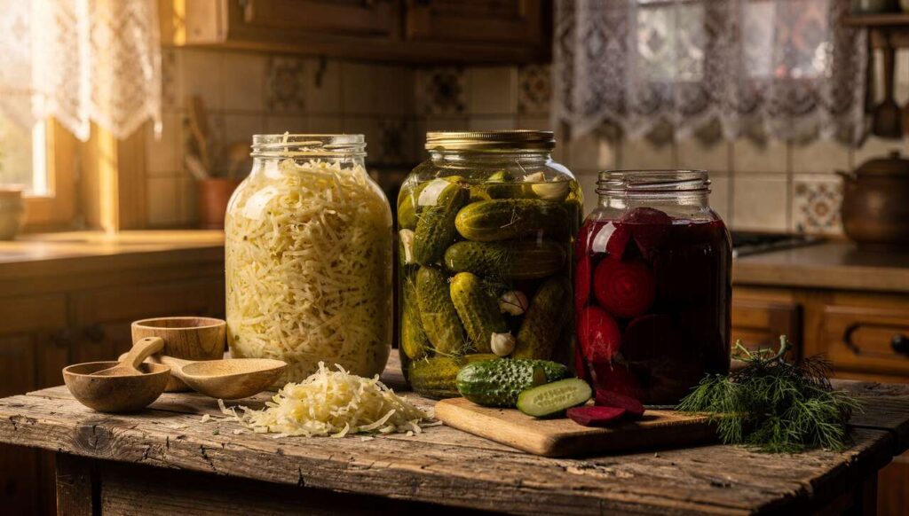 Fermentowane warzywa: gastroenterolog wymienia 3 polskie produkty lepsze niż kimchi