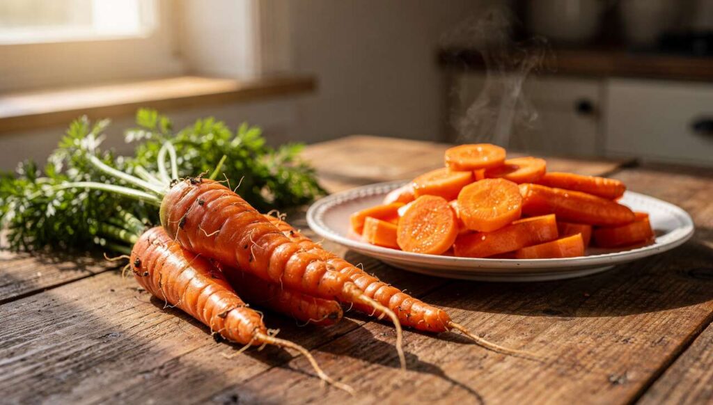 Marchew gotowana vs surowa: która daje więcej beta-karotenu? Odpowiedź zaskakuje