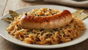 Co roku na Wielkanoc piekę białą kiełbasę na kapuście. Znika ze stołu szybciej niż pasztet czy pieczeń