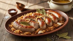 Co roku na Wielkanoc piekę białą kiełbasę na kapuście. Znika ze stołu szybciej niż pasztet czy pieczeń