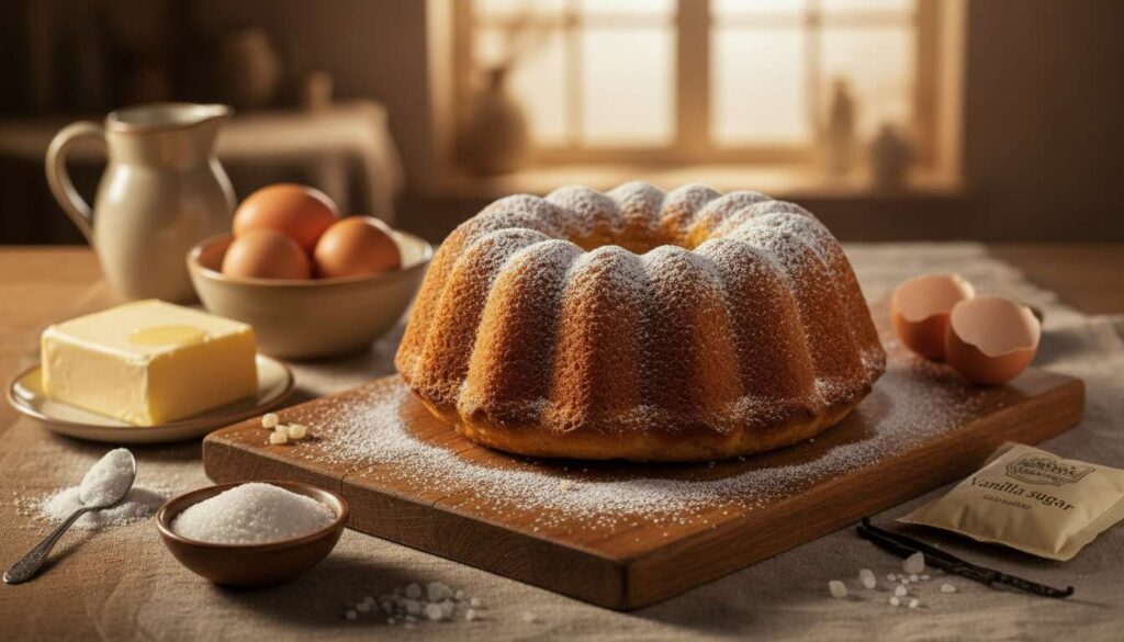 Babka piaskowa mojej babci z Lublina rośnie idealnie dzięki masłu w tej temperaturze
