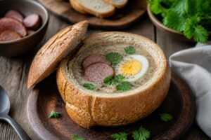 Żurek na zakwasie chlebowym – tradycyjny przepis krok po kroku